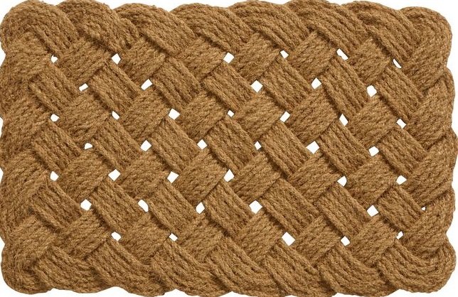 Coir Rope Knot Doormat - World Market