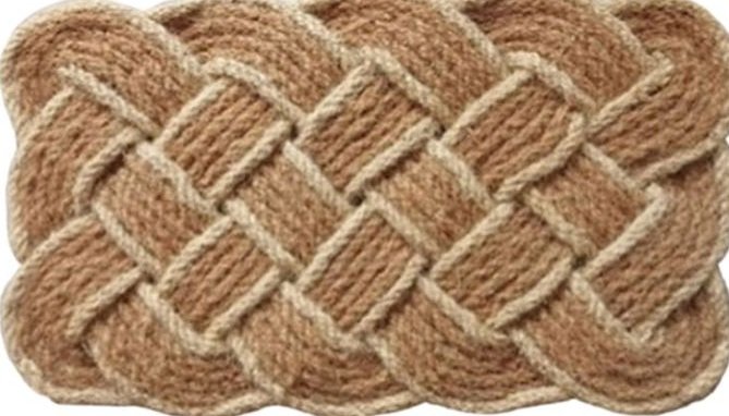 Providence Rope Weave Coir Mat, 18x30