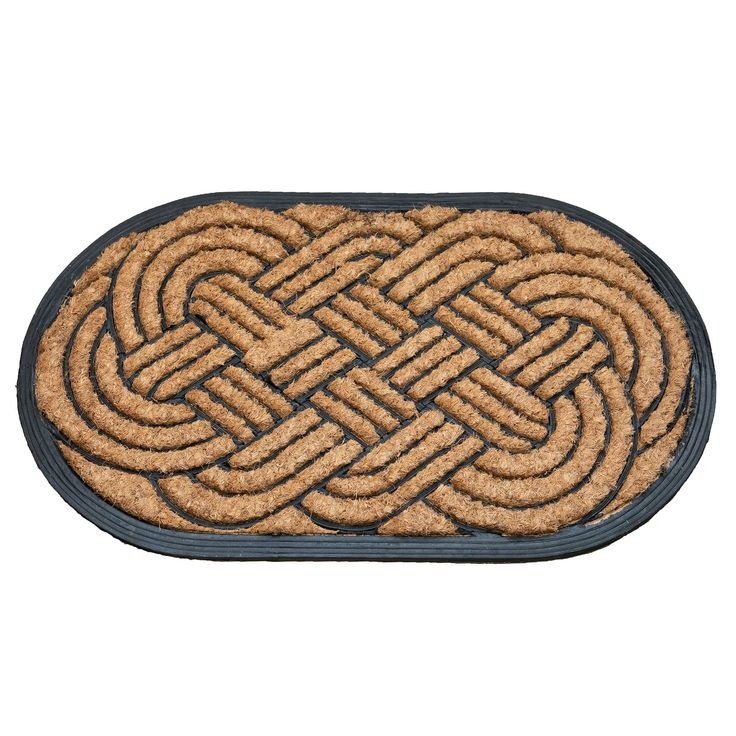 Rope Pattern Door Mat
