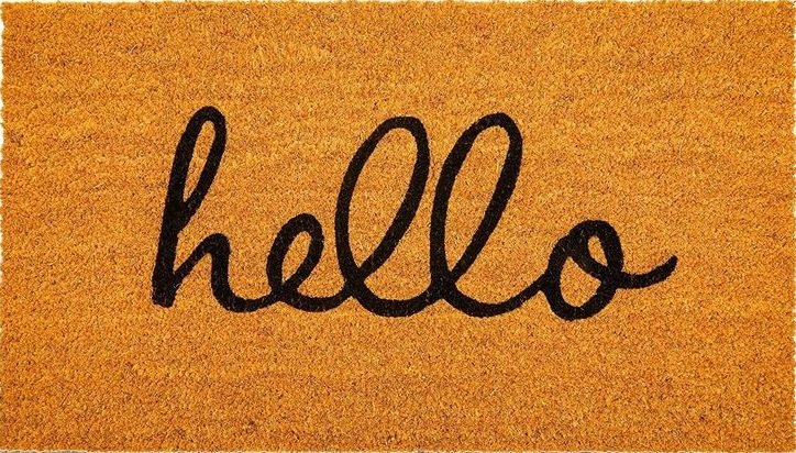 Welcome doormats (2)