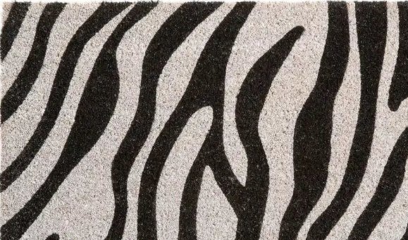Zebra Doormat